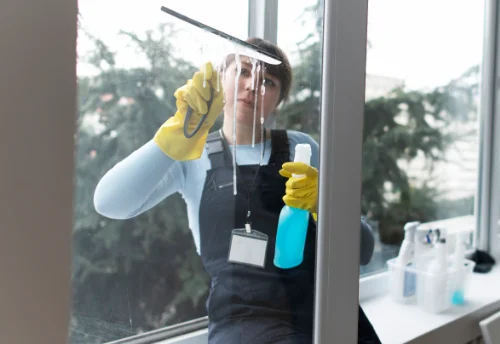 Nettoyage de vitres intérieures et extérieures à Meurcourt